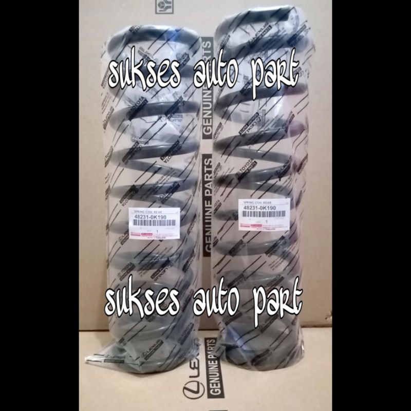 COIL SPRING PER KEONG FORTUNER BELAKANG ORIGINAL