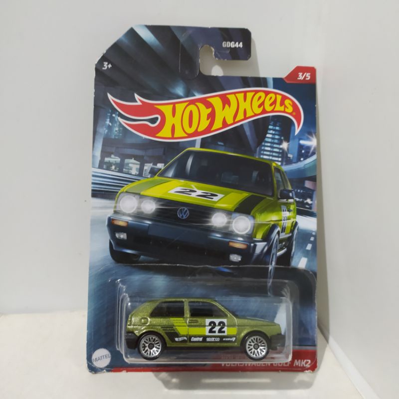 diecast hotwheels mobil volkswagen golf mk2 vw golf 22