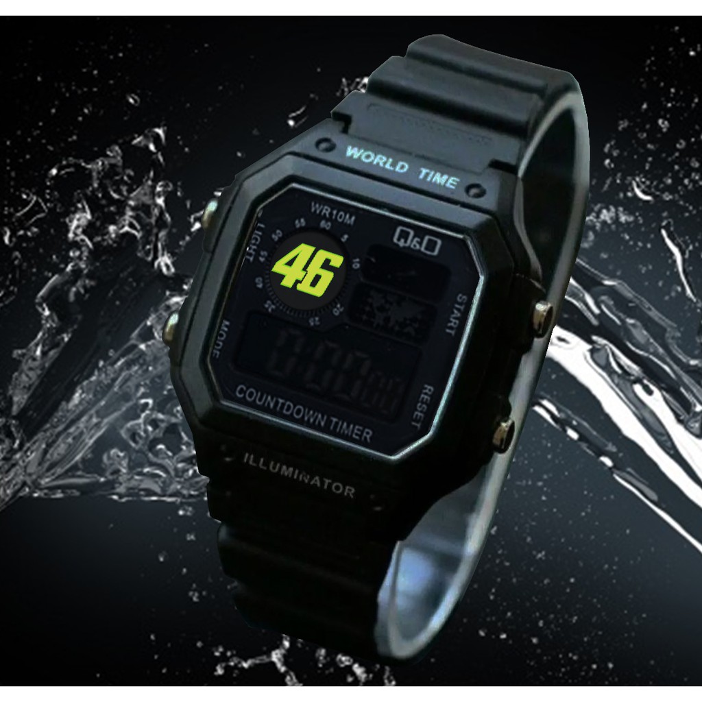 (Limited Edition) Jam Tangan VALENTINO ROSSI 46 - Digital