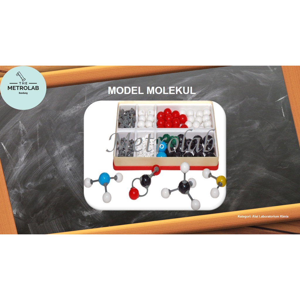 Model Molekul | Molymod | Alat Peraga Kimia
