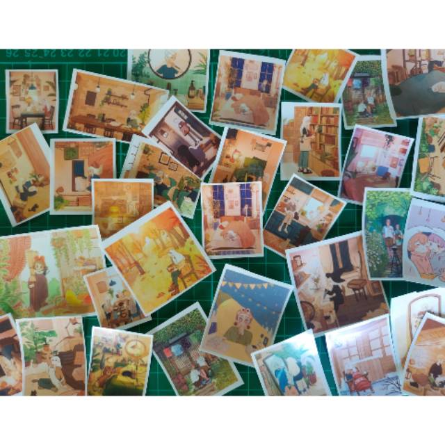 

STICKER TEMA HANGAT / SCRAP BOOK / 45 PCS