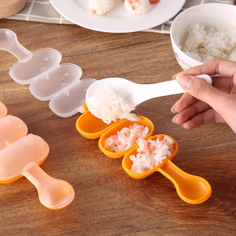 Cetakan Bola Nasi Rice Ball Bekal Anak Sekolah