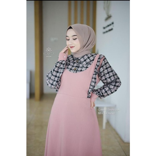 GAMIS TIFFANY KOTAK ORI VENYTA