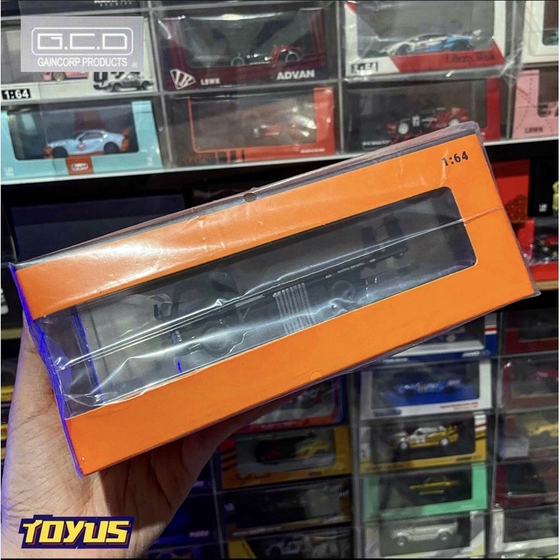 GCD - HINO 300 FLATBED TOW TRUCK DARK GREY GRAY