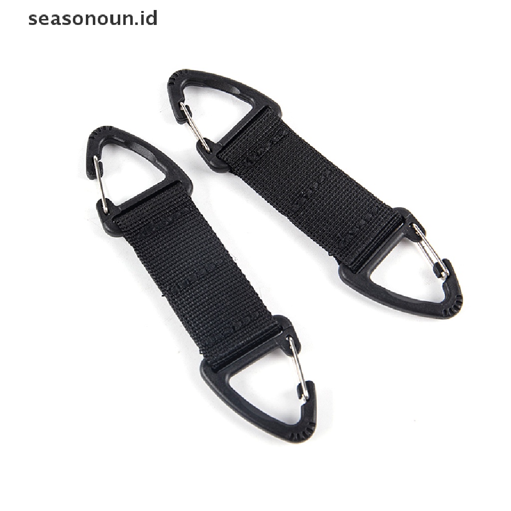 Klip Sabuk Gesper Carabiner Segitiga Multifungsi Untuk Outdoor