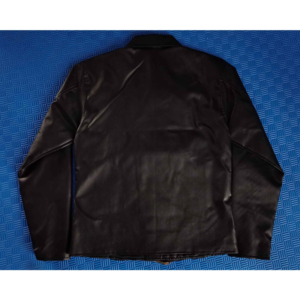 Mzaidan PREMIUM Jaket Kulit Pria Ramones The changcuters Bigsize/Size M L XL 2XL Terbaru-6