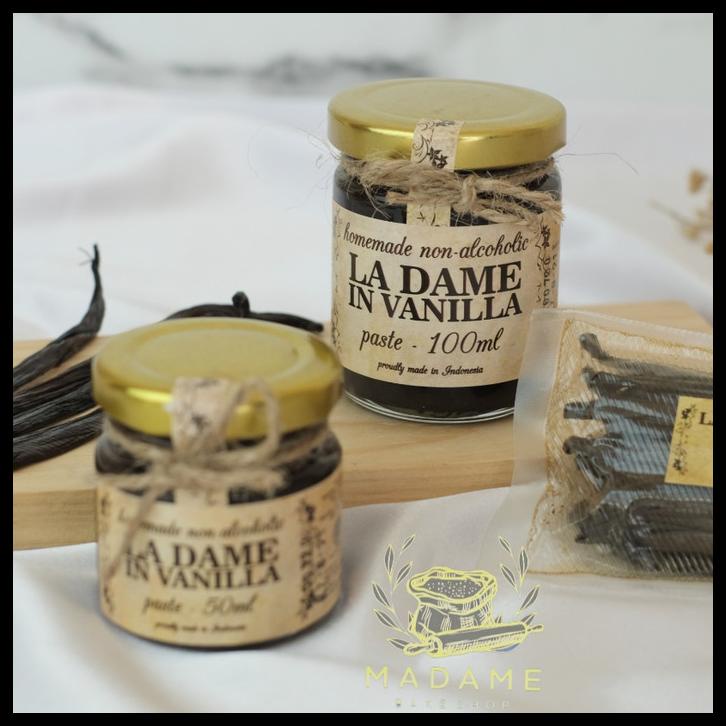 

TERBARUU!! LaDame in Vanilla Paste 100ml / La Dame in Vanilla Paste COD