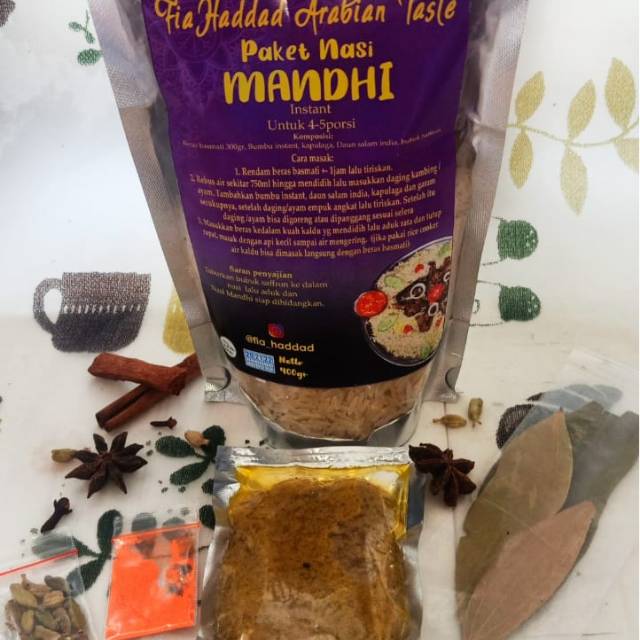 

Nasi Mandhi / Bumbu Instan Nasi Mandhi / Bumbu Nasi Mandhi / Kebuli / Briyani / Mandhi / Kabsah