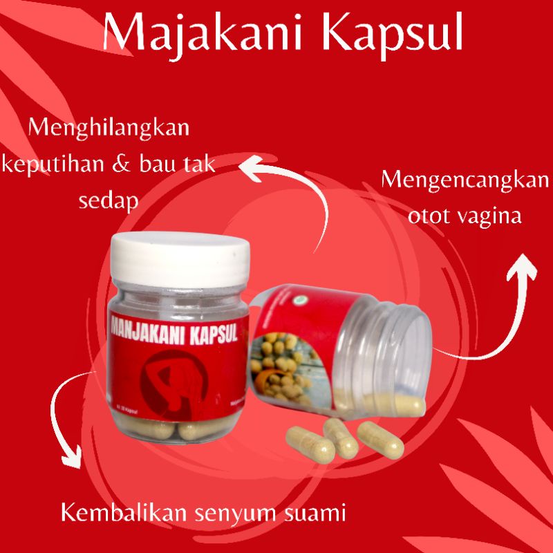 

Manjakani Kapsul Original Obat Kewanitaan Keputihan Dan Bau Tak Sedap