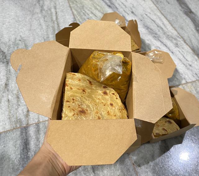 Aluminium Foil Kotak Persegi Kingfoil Oiv450 + Lid Isi 5bh