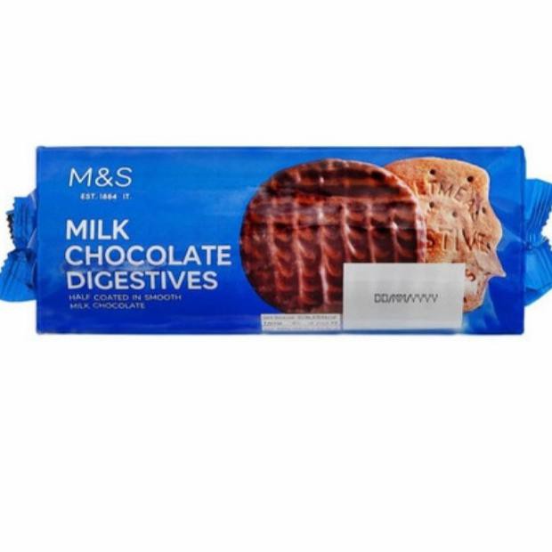

New Produk M&S Food Milk Chocolate Digestives Biscuit Marks & And Spencer