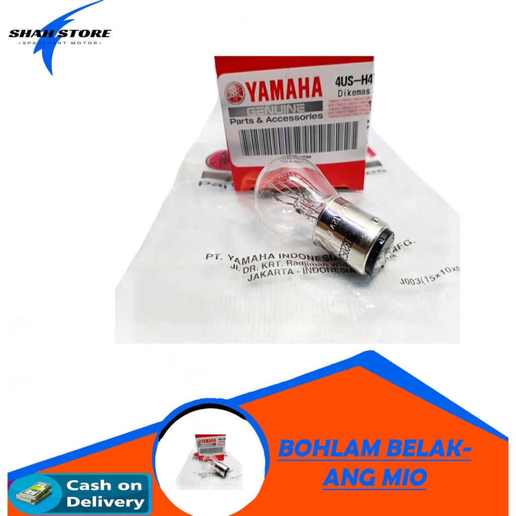 BOHLAM BELAKANG YAMAHA MIO JUPITER MX VIXION VEGA MIOJ DLL / LAMPU BOHLAM STOP YAMAHA VIXION MIO MX 