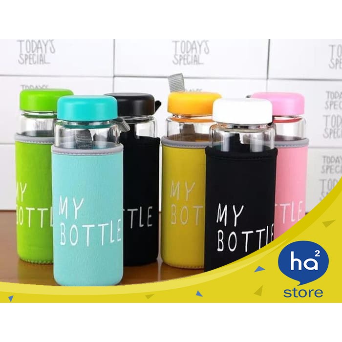 Jual Botol Minum My Bottle Pouch Busa Tempat Minum Botol Warna Bening Shopee Indonesia 6014