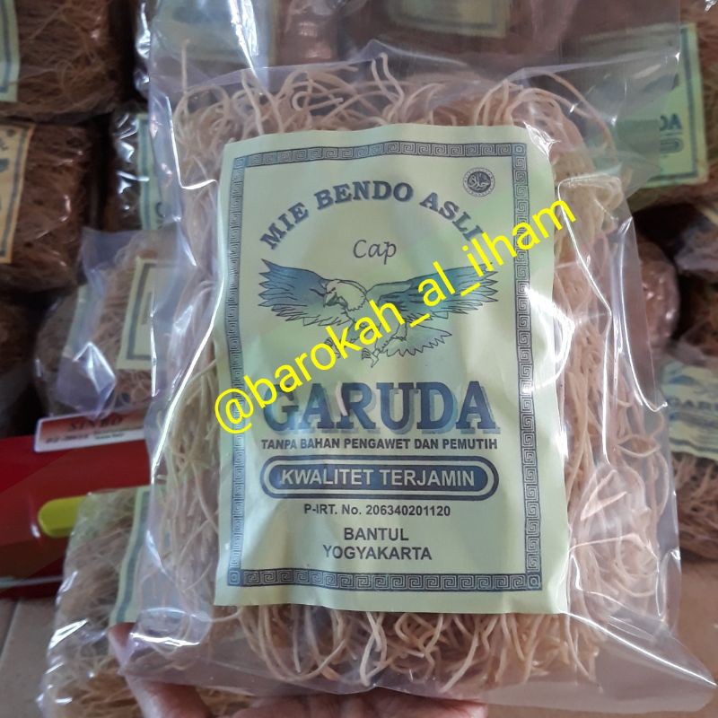 

250 gr || Mie Lethek - Mie Bendo Kwalitas Super Cap Garuda Bantul Yogyakarta