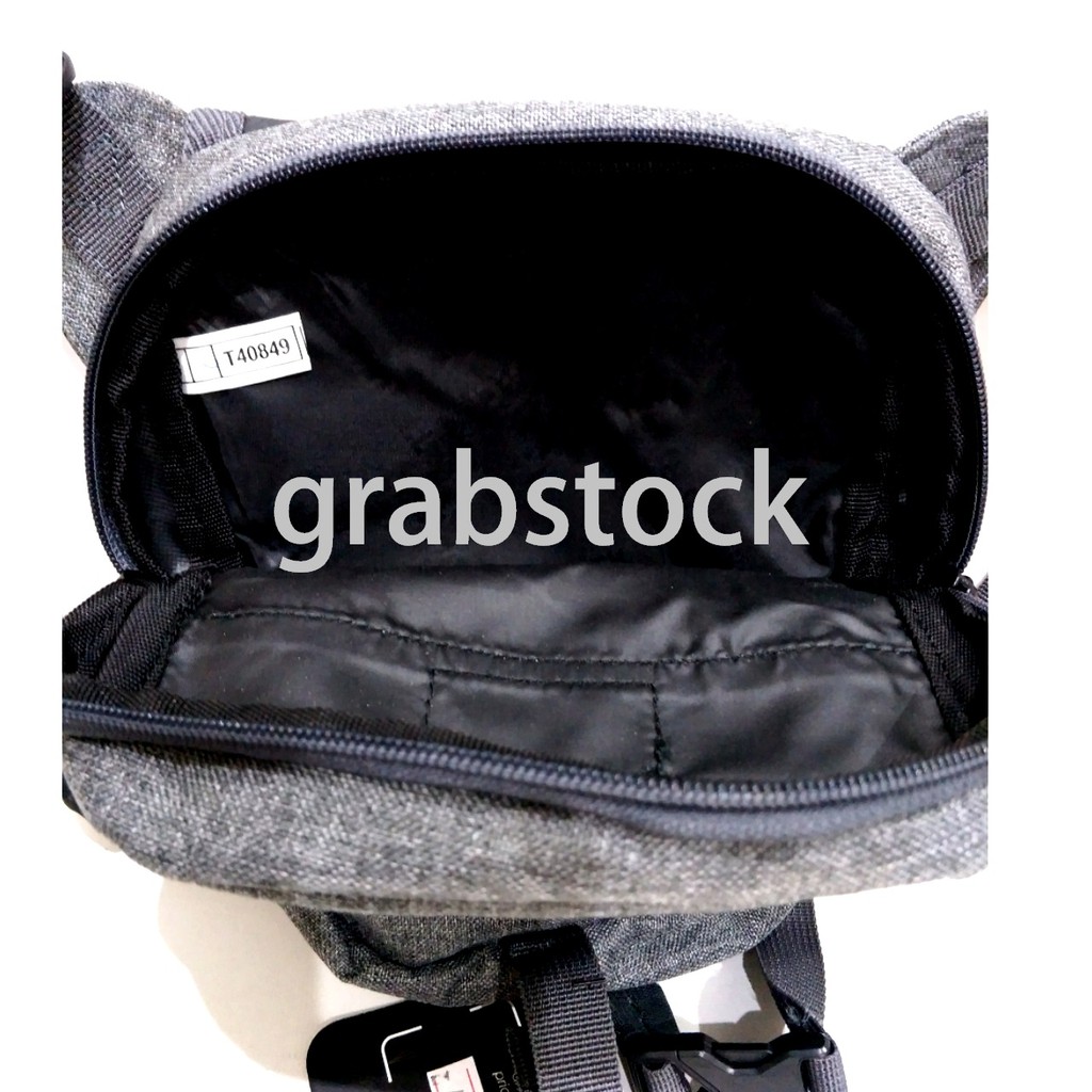 Tracker Tas Paha Selempang Hitam Kombinasi 408GC New Arrival