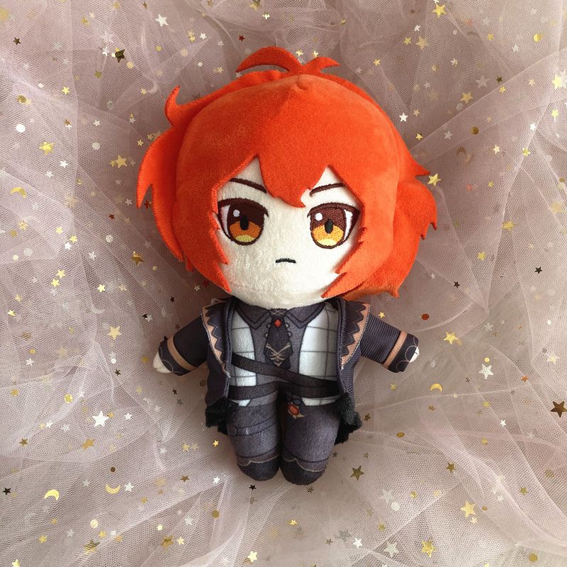 Mainan Genshin Impact  Plush Toy Scaramouche Anime Gorou Thoma Yae Miko Plushies Doll