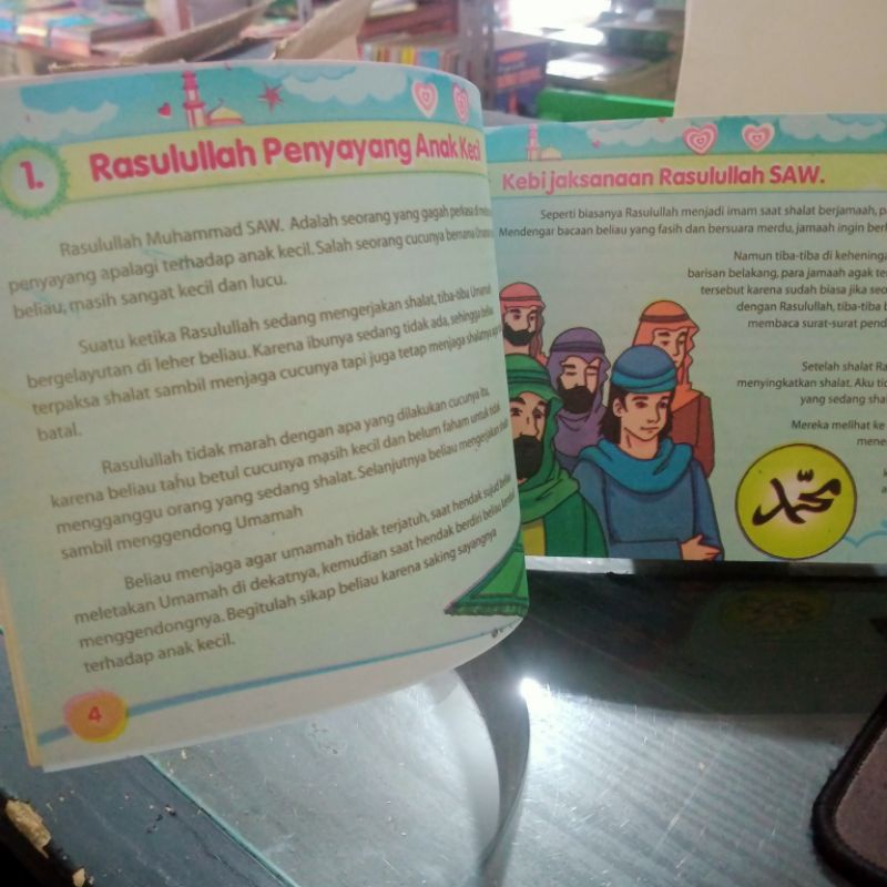 buku 99 mengenal kisah kisah teladan 104 halaman (16×24.5cm)