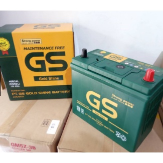 Aki Mobil GS Suzuki Ertiga, Baleno GS GOLD SHINE MF NS60L Aki Kering 12V / 45 Ah