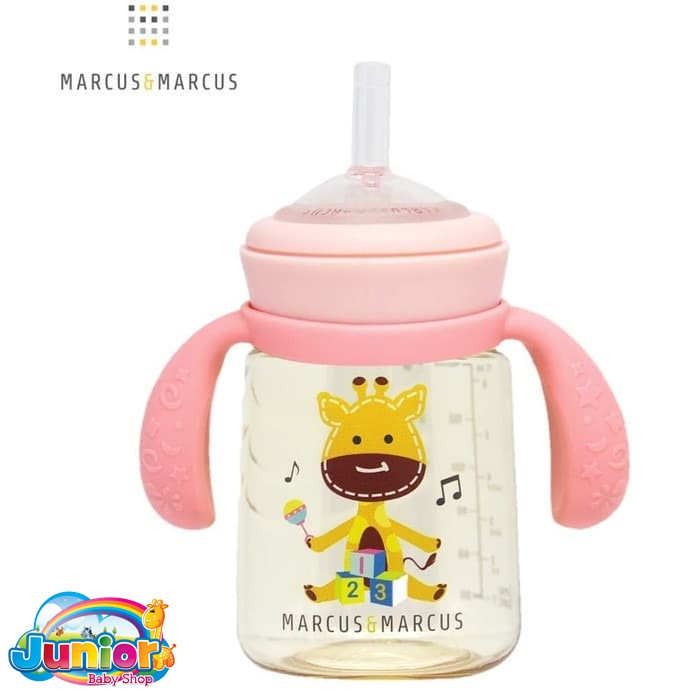 Marcus&amp;Marcus PPSU Straw Trainer Bottle 180mL