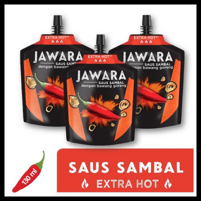 

Terlaris Jawara Saus Sambal Extra Hot 130Ml Multi Pack