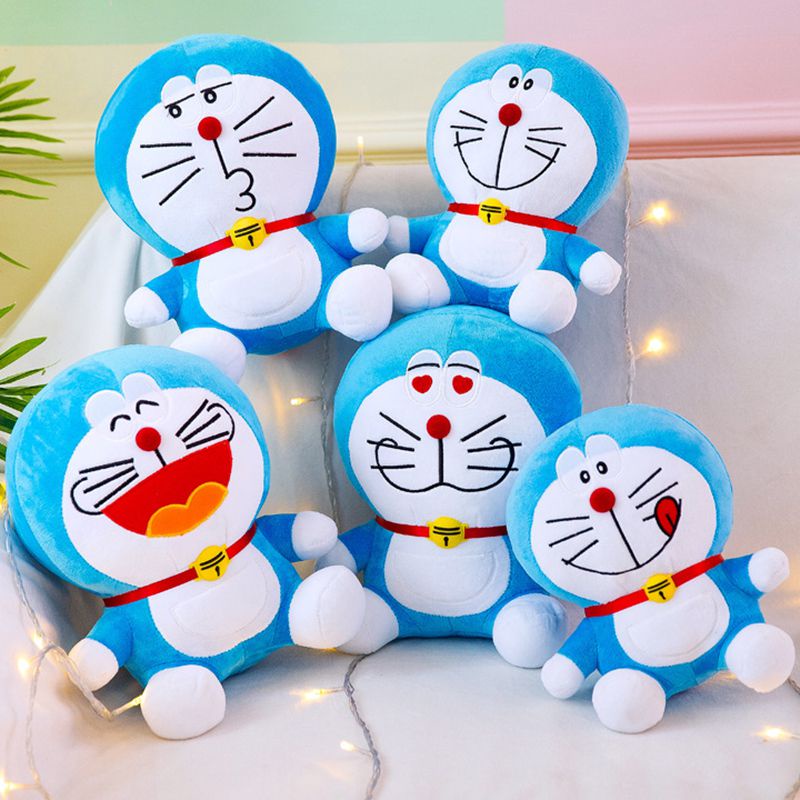 Anime Plush Doraemon Mainan Kualitas Tinggi Boneka Kucing Lucu Boneka Lembut Hadiah Bantal