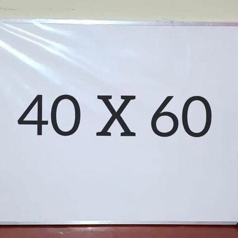 

PROMO TERUPDATE Papan Tulis White Board Gantung Ukuran 40X60 cm