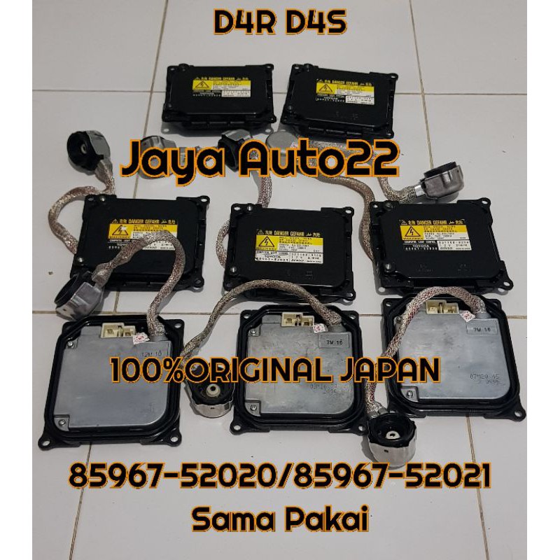 Ballast-Balast-Ballas-Balas Hid Lampu Depan Toyota Vios G-V-TRD 2011 2012 2013 85967-52020-52021