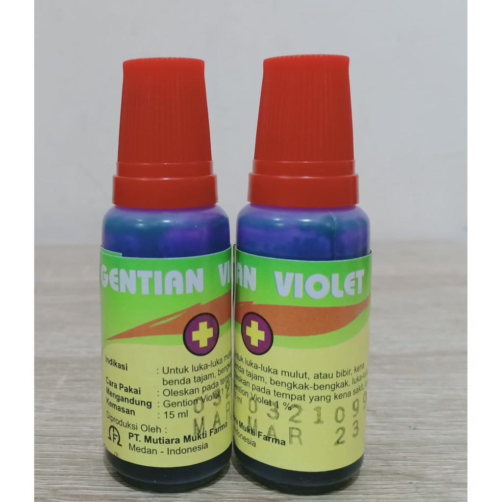 GENTIAN VIOLET 15 ML OBAT BIRU