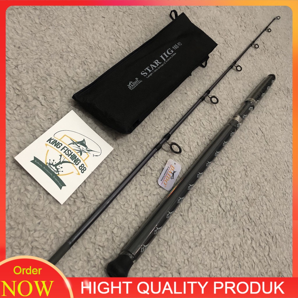 [PROMO SPECIAL] Joran Pancing DAIDO Star Jig 165cm PE 3 Joran Carbon Jigging Murah