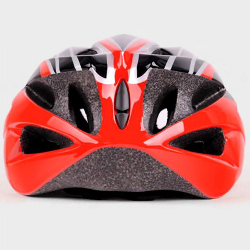 (MAINANKYU) TaffSPORT Helm Sepeda Bicycle Road Bike Helmet EPS Foam PVC Shell - PHMAX WX022 - Red