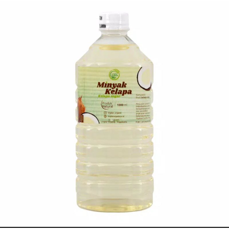 Minyak kelapa cooking oil lingkar organik