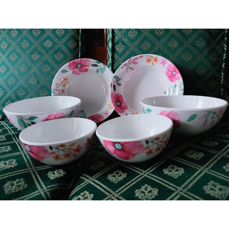 camelia melamine Tupperware/camelia soup bowl/bowl Tupperware/mangkok tupperware