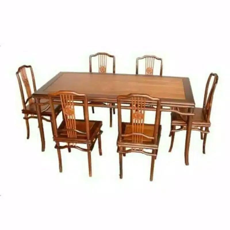 Meja Makan Kayu Jati Taichi Meja Makan Mebel Jepara