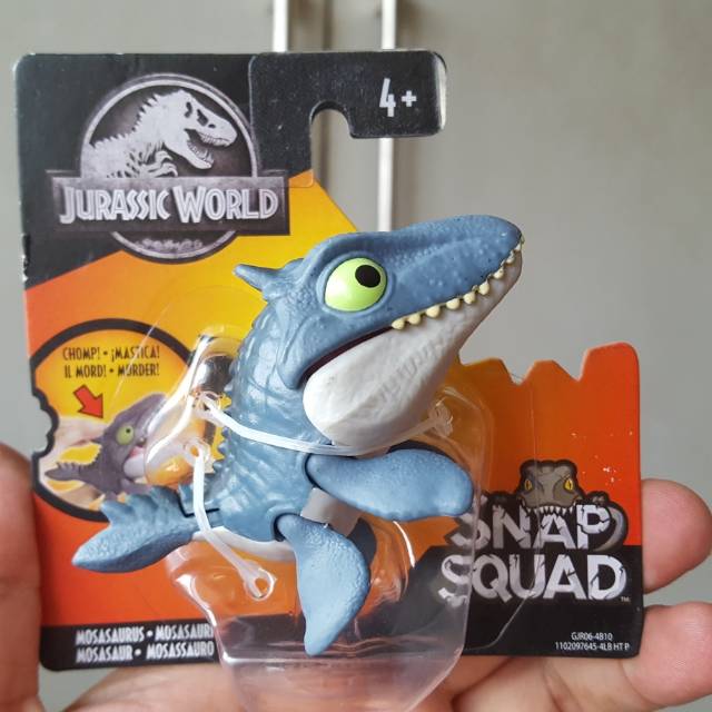 Snap Squad Wave 4 MOSASAURUS JURASSIC WORLD (READY STOCK)