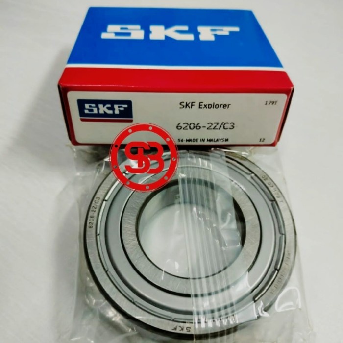 BEARING 6206 ZZ / 6206 ZZ C3 SKF ORIGINAL