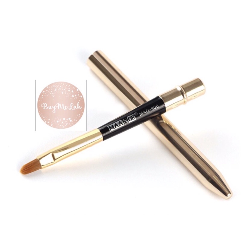 Lip Brush Gold Case/kuas lipstik