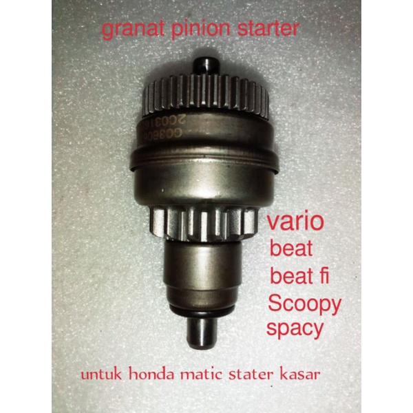 granat pinion starter honda beat vario Scoopy spacy dll