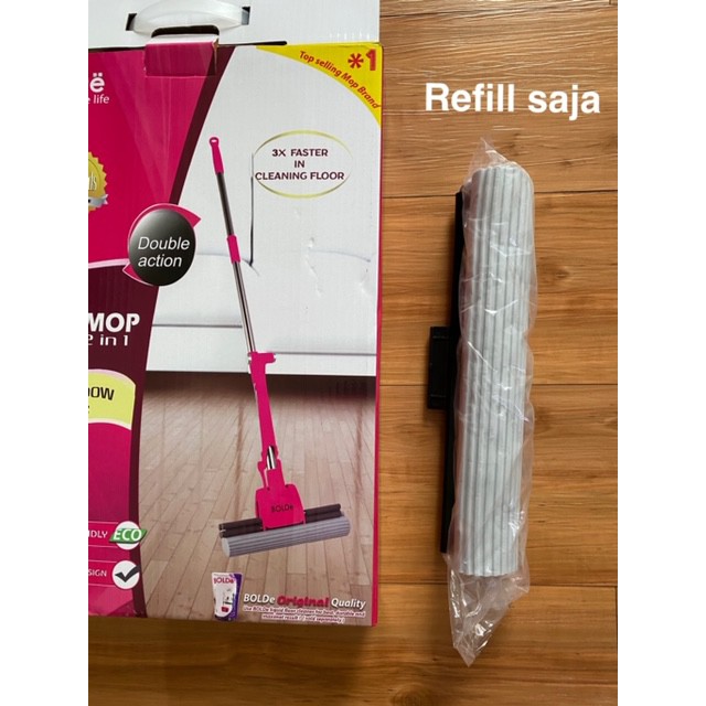 refill squash mop 2 in 1