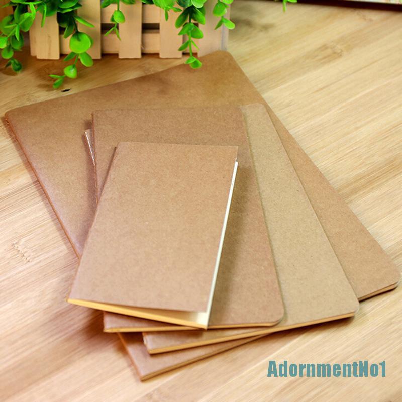 [AdornmentNo1]Kraft paper notebook blank notepad book vintage journal notebooks