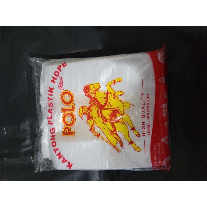 KANTONG PLASTIK HDPE BENING POLO  340 GRAM HIGH QUALITY