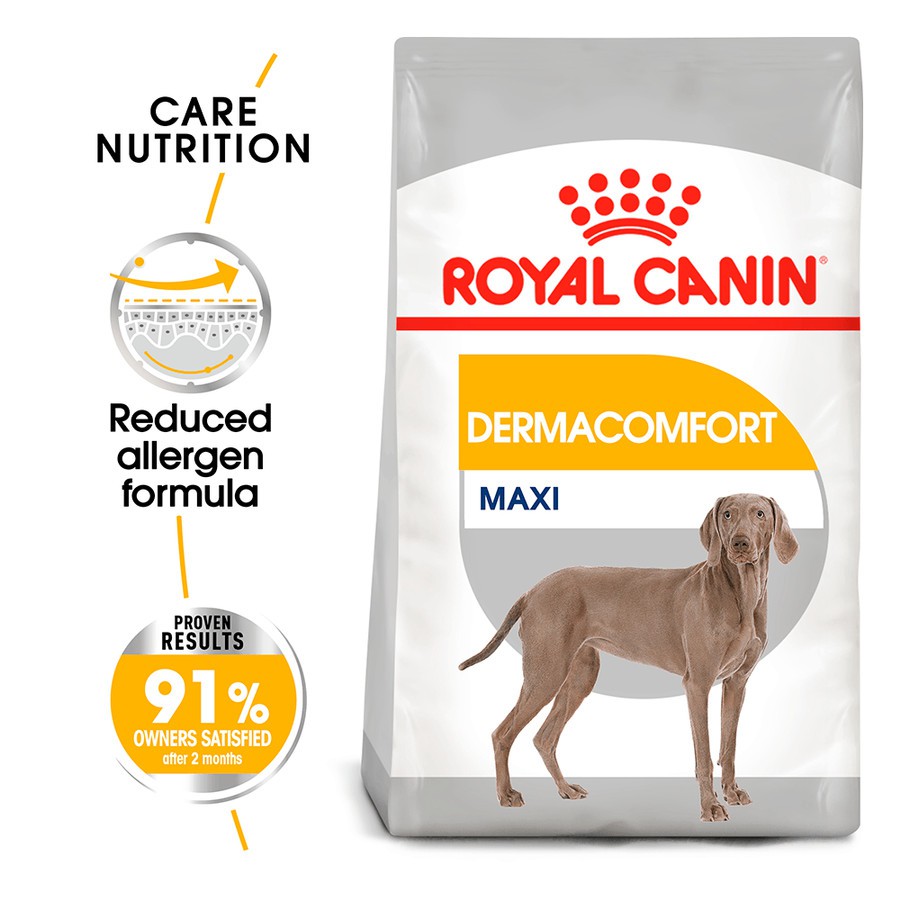 ROYAL CANIN MAXI DERMACOMFORT 3KG / MAKANAN ANJING KULIT SENSITIF