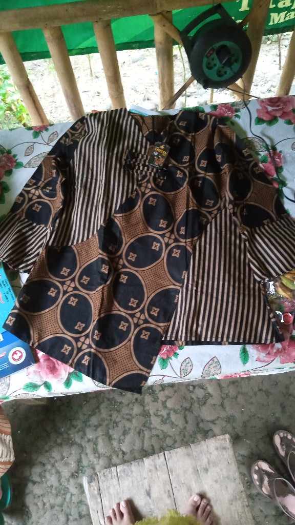 Samhadi Batik Ii Tunik Batik Motif Sakura Pink Ani Pekalongan