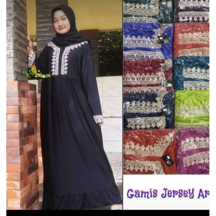 Baju Gamis Jumbo murah / BAJU GAMIS WANITA JUMBO / GAMIS UKURAN JUMBO MUAT SAMPAI BB 90kg