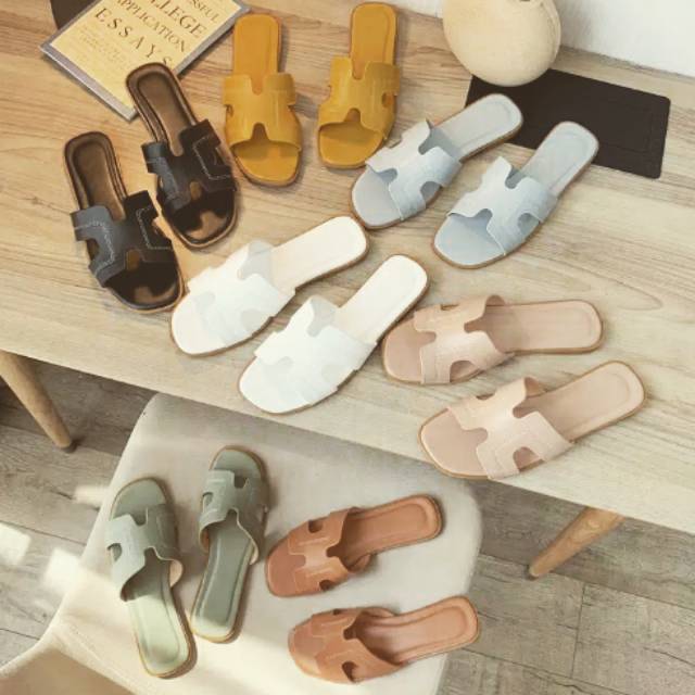 SEPATU WANITA  KOREA  SANDAL  KOREA  WANITA  C102 Shopee  