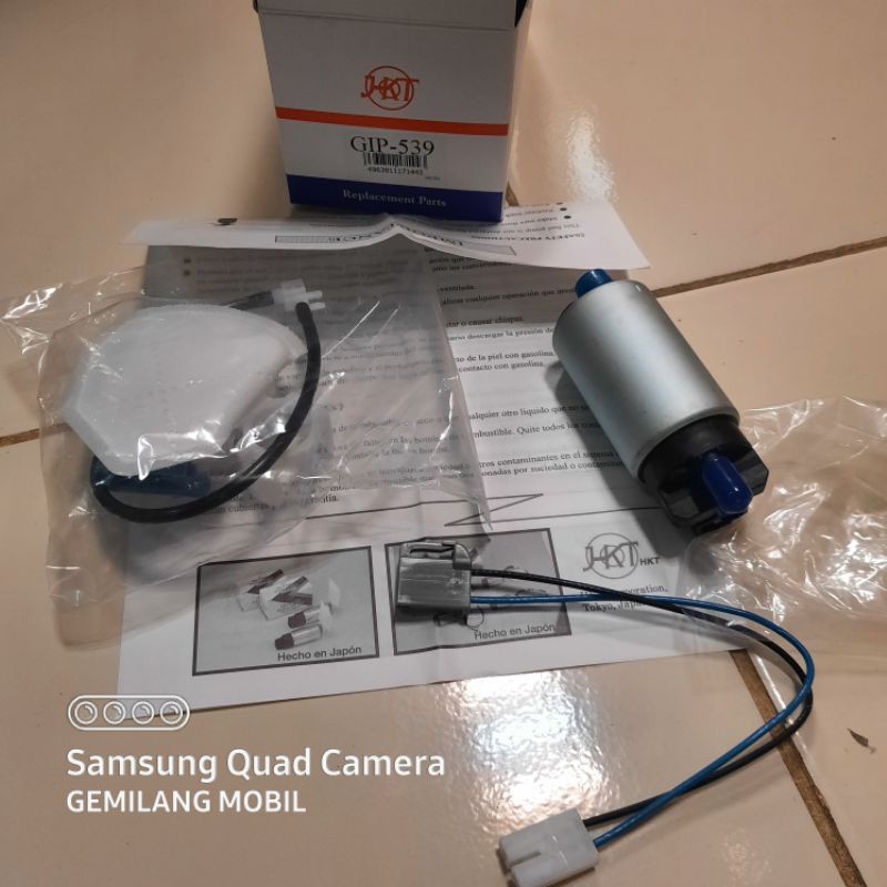 FUEL PUMP POMPA BENSIN ROTAK TOYOTA INNOVA REBON HKT MADE IN JAPAN GIP-539 ORIGINAL