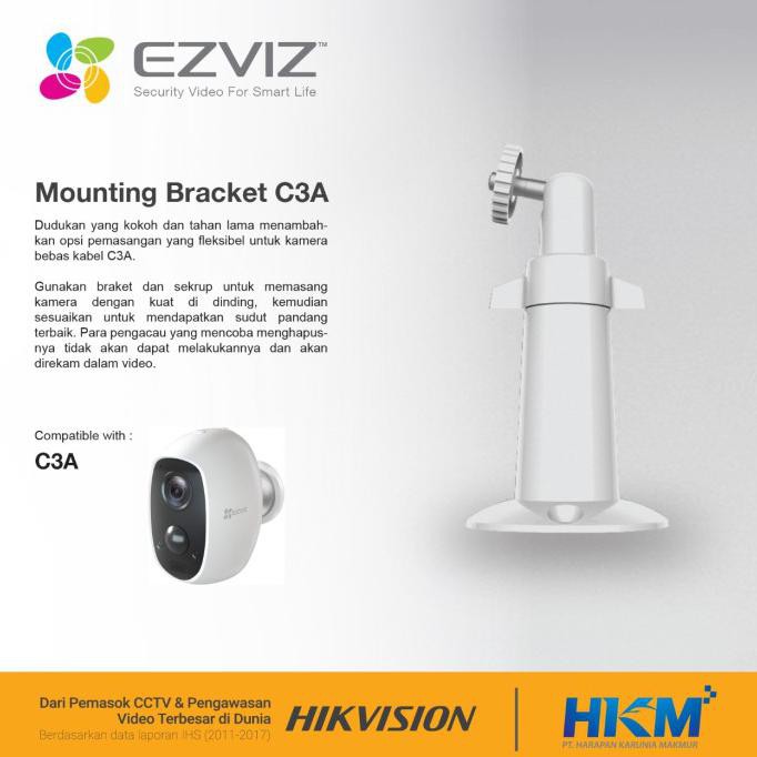 Ezviz Bracket Mounting for Ezviz C3A Wireless CCTV