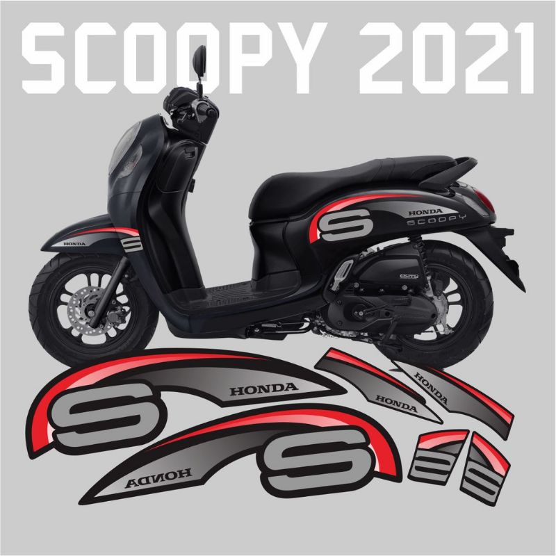 Motor scoopy 2021 variasi Aksesoris Resmi
