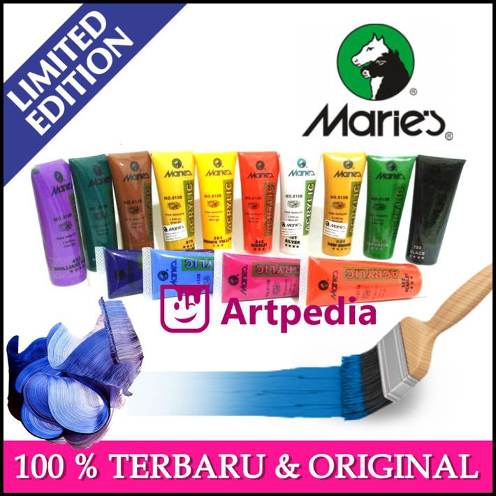 

Maries Acrylic Colour 30ml / Cat Acrylic Maries / Cat Akrilik Maries