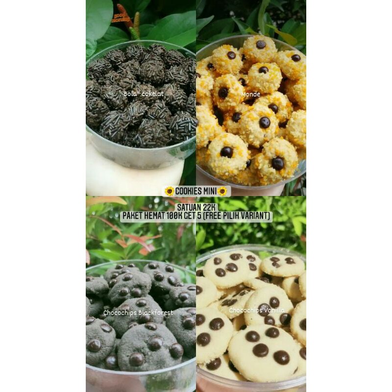 

100k DAPAT 5 TOPLES BUNDLING COOKIES LEBARAN 4 VARIANT