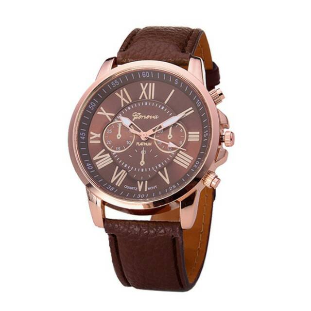 Jam tangan pria wanita quartz geneva
